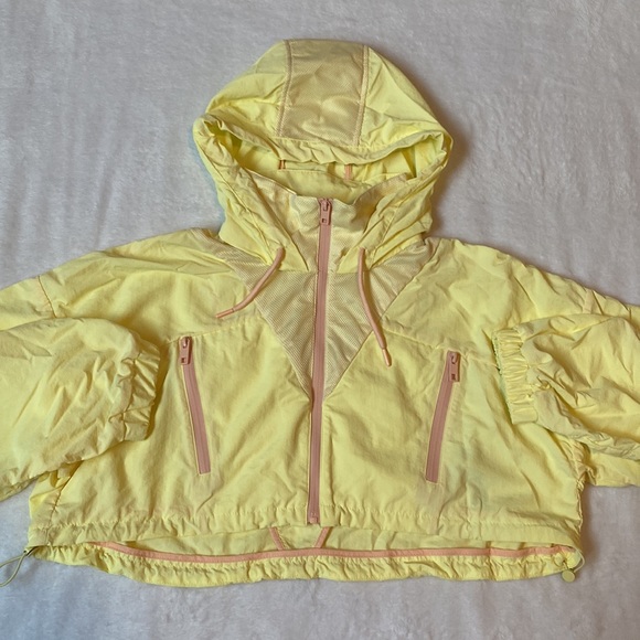 Combination Cropped Raincoat By Zara - Picture 7 of 8